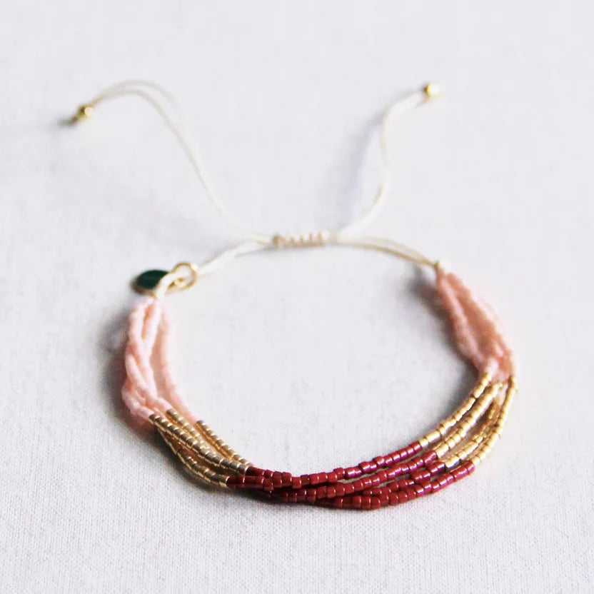Bracelet quadruple miyuki - Bazou