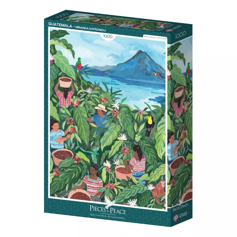 Puzzle 1000 pièces Guatemala - Pieces & Peace