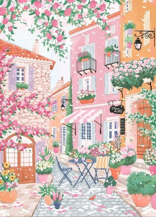 Puzzle 1500p Sud de la France - Pieces and Peace