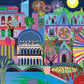 Puzzle 1000 pièces "Lyon Lumières" - PIECES & PEACE