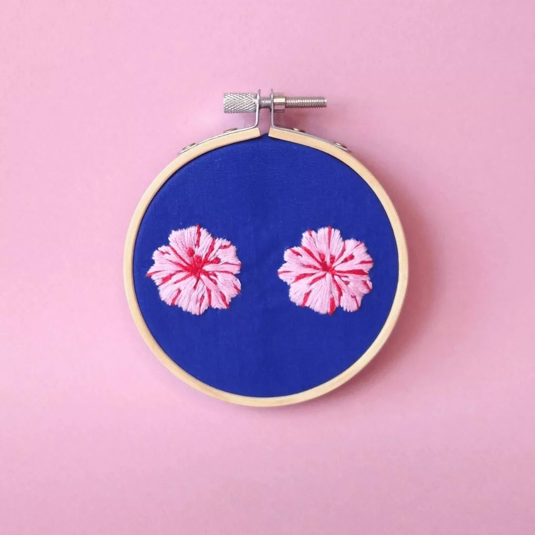 Kit de broderie Sakura niveau débutant Mellow