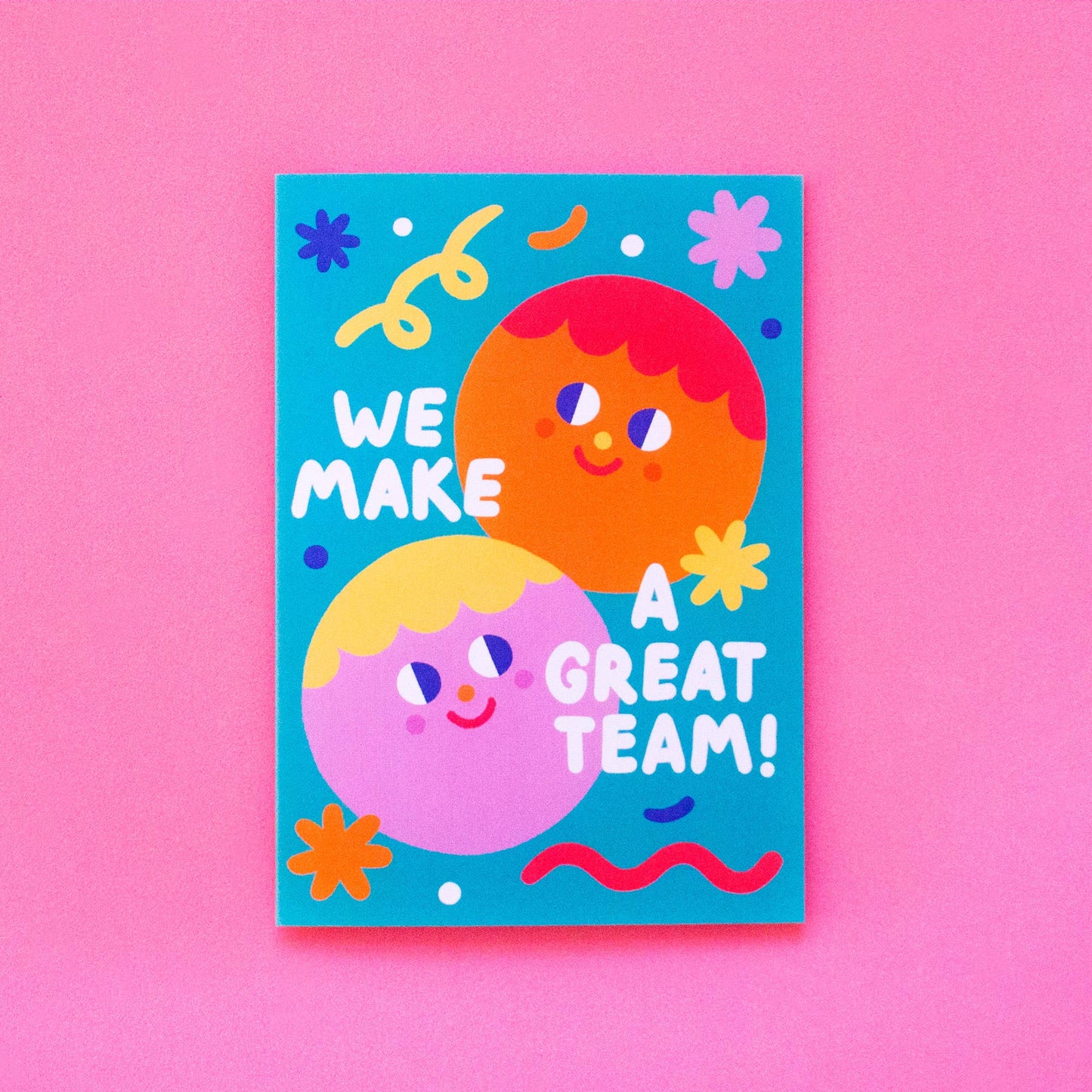 Great Team//Carte de vœux A6 - Ana Seixas