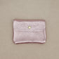 Porte-monnaie - Cuir, double poches - Rose Clair - Royal Marais