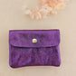 Porte-monnaie - Cuir, double poches - Violet - Royal Marais