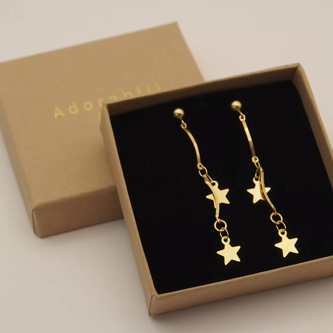 Boucles d'oreilles multi stars - Adorabili Paris