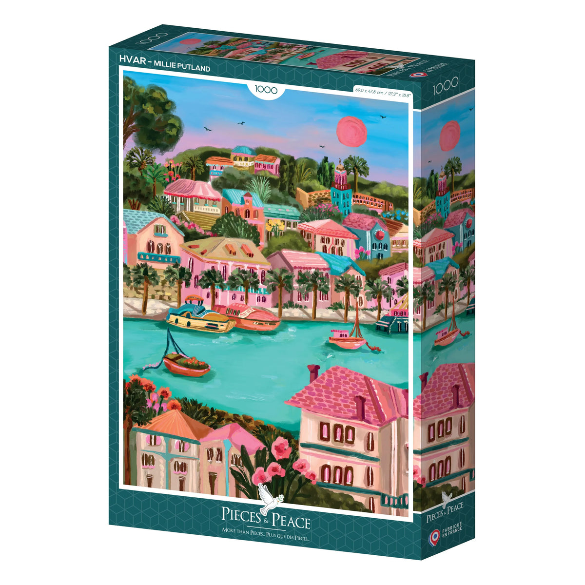 Puzzle 1000 pièces "Hvar" - PIECES & PEACE