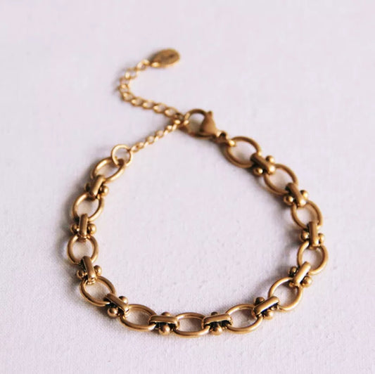 Bracelet à maillons « audacieux » - Bazou