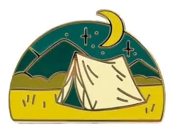 Pin’s "Tente : Nuit en Pleine Nature" - Aventura