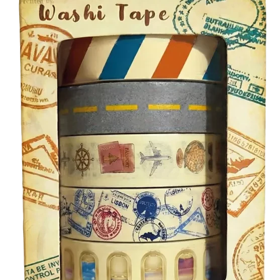 WASHI TAPES bon voyage - Aventura