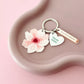 Porte-clé fleur anémone Maman rose - Print Your Love