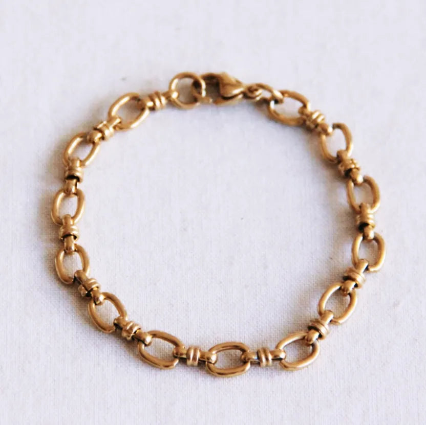 Bracelet minimaliste à maillons - Bazou
