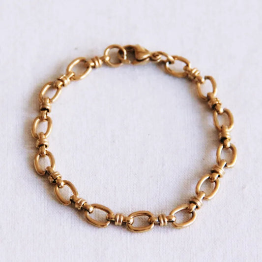 Bracelet minimaliste à maillons - Bazou