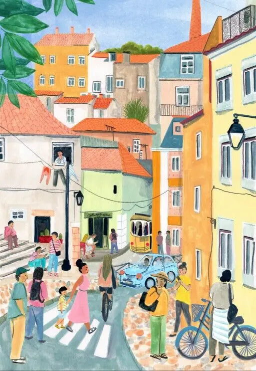Puzzle 1000 pièces "Lisbon" - PIECES & PEACE