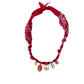 Collier Fuchsia Santa Giulia peace - Badhnati
