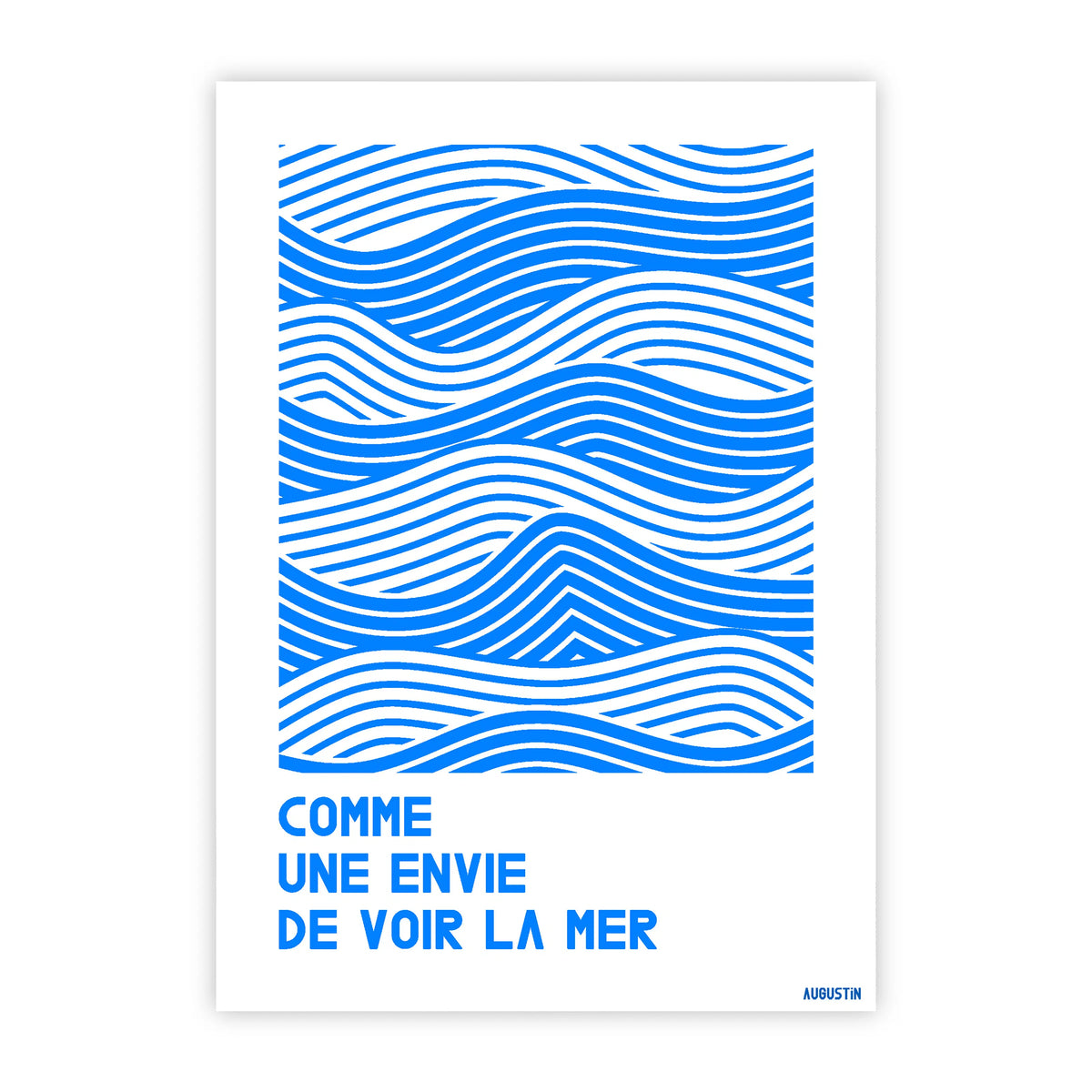 Carte Postale "Voir La Mer" - AUGUSTIN