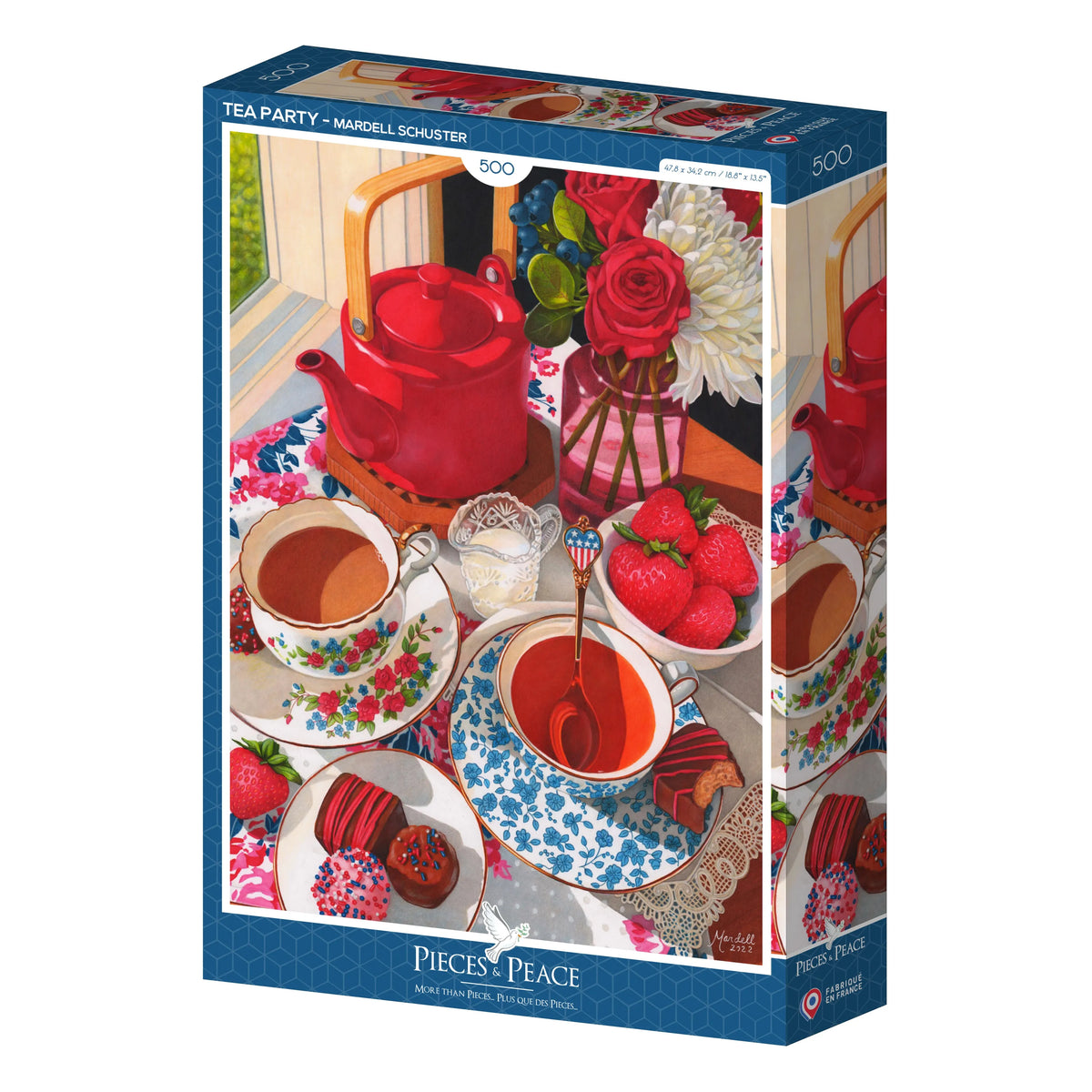 Puzzle 500 pièces "Goûter" - PIECES & PEACE