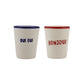 Tasse Espresso Oui Oui & Bonjour - ATELIER PISTACHE