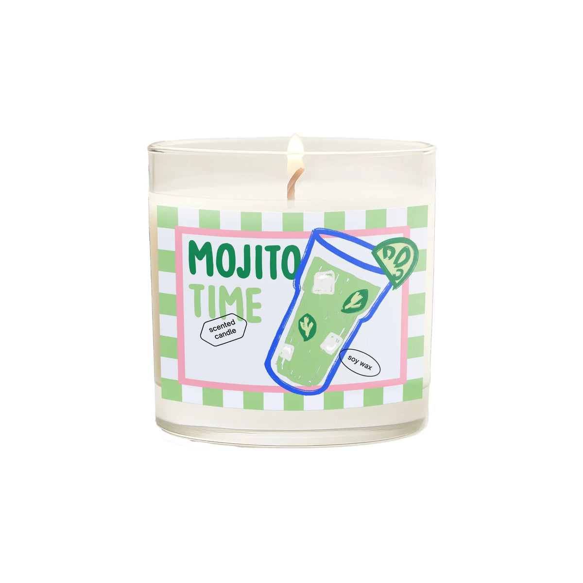 Bougie Parfumée Mojito - ATELIER PISTACHE