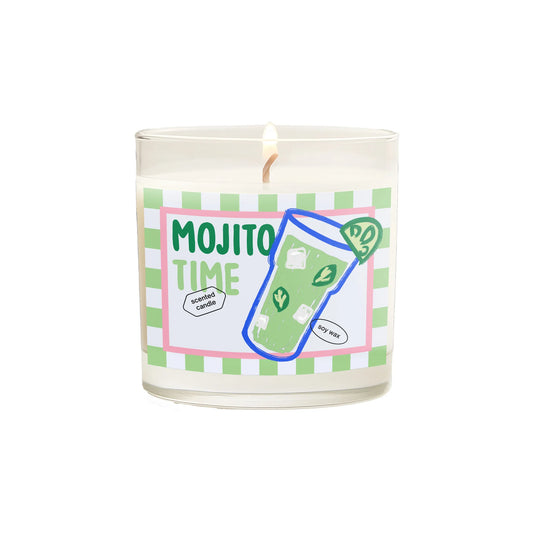 Bougie Parfumée Mojito - ATELIER PISTACHE