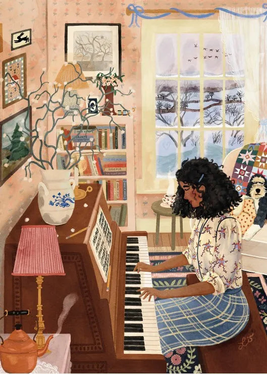 Puzzle 500 pièces "Le Pianiste" - PIECES & PEACE