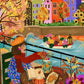 Puzzle 1000 pièces "L'Automne à Amsterdam" - PIECES & PEACE