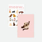 Carnet "Meow." - All the ways to say