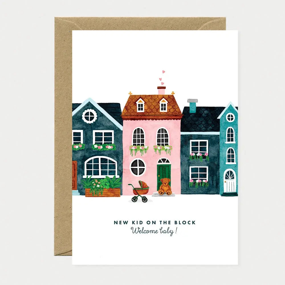 Carte "New Kid On The Block" - All the ways to say