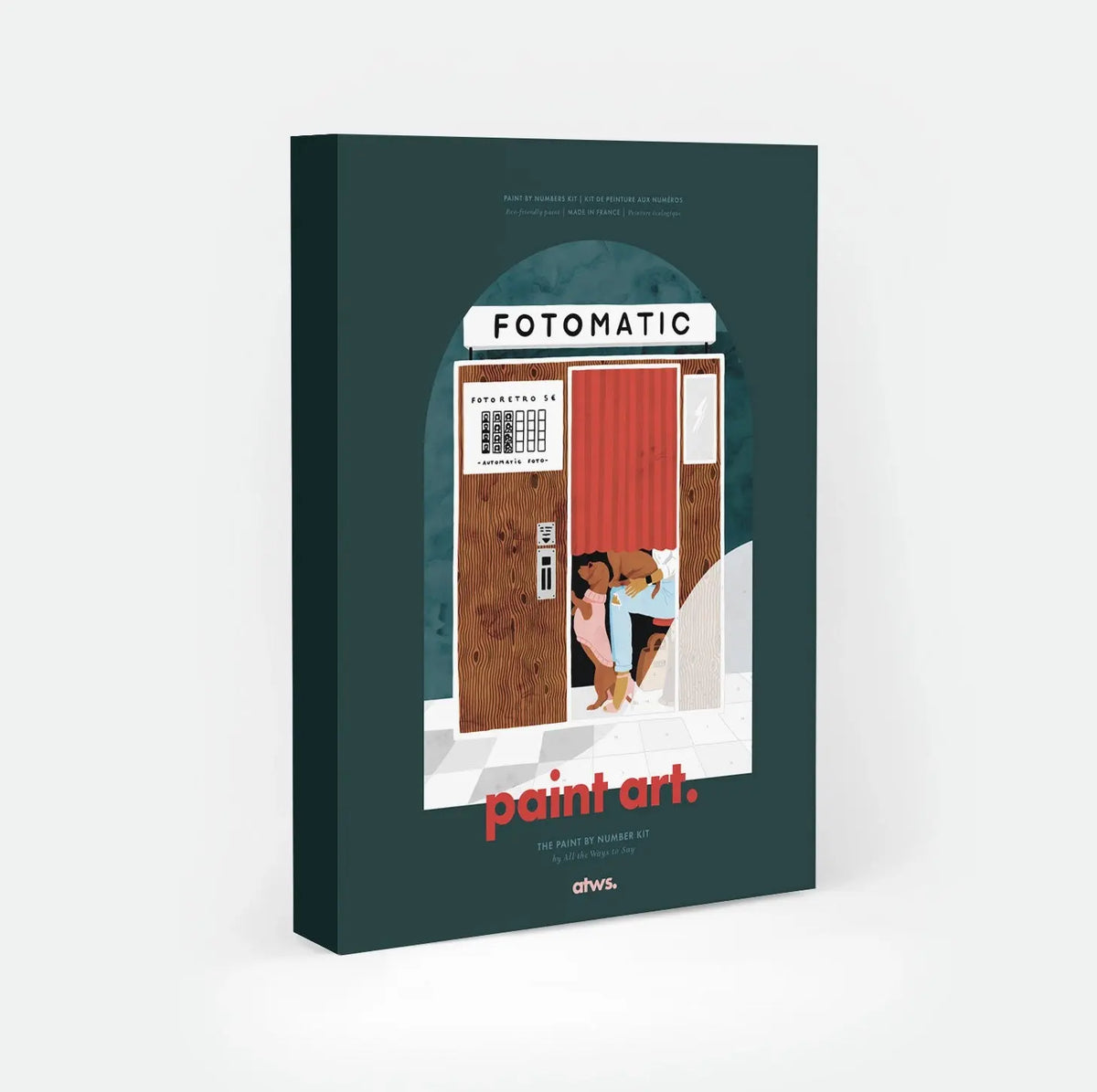 Illustration à peindre "Fotomatic" - All the ways to say
