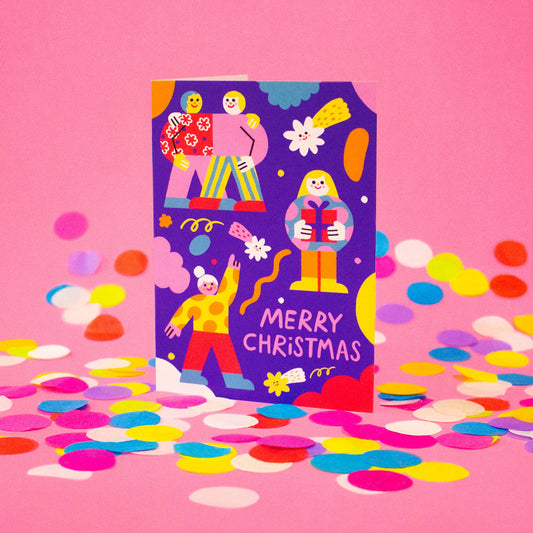 Joyeux Noël//Carte de vœux A6 - Ana Seixas