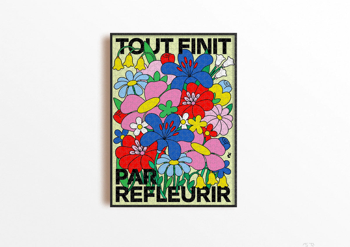 Puzzle 1000 pièces "Bouquet Final" - Piece & Love