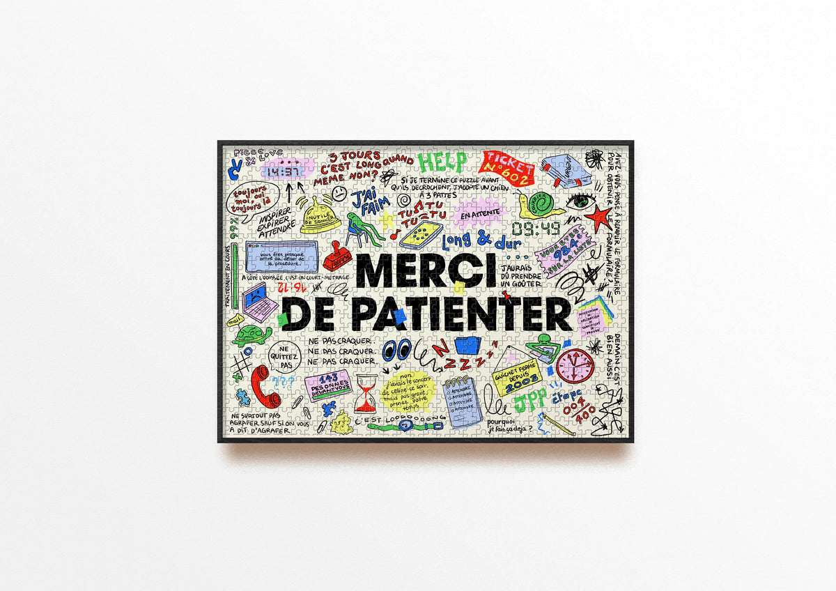 Puzzle 1000 pièces "Service Public" - Piece & Love