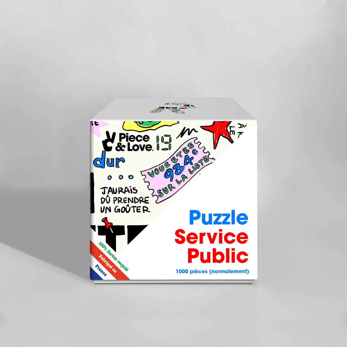 Puzzle 1000 pièces "Service Public" - Piece & Love