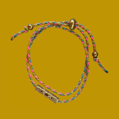 bracelet cordon made in France femme coloré mode 