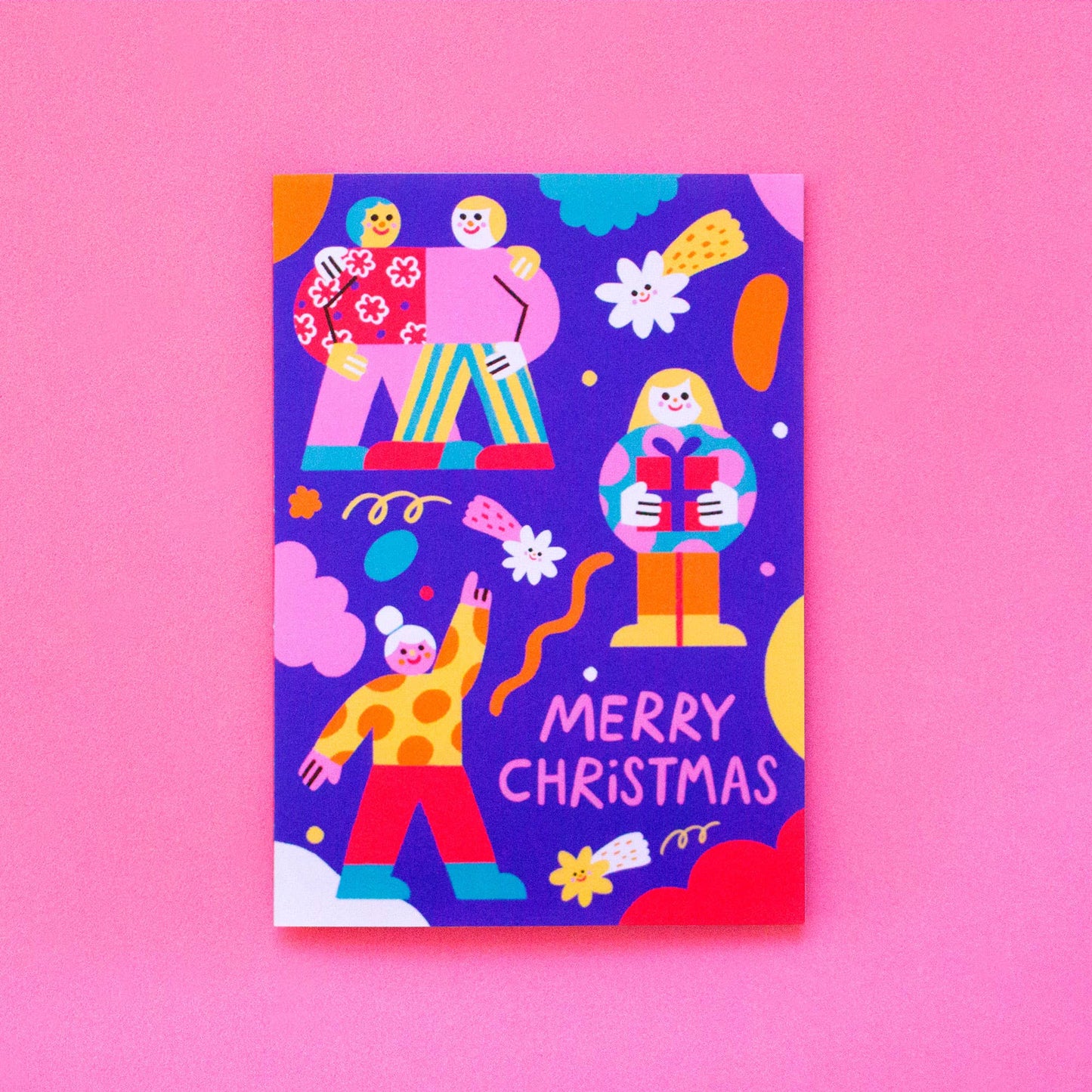 Joyeux Noël//Carte de vœux A6 - Ana Seixas