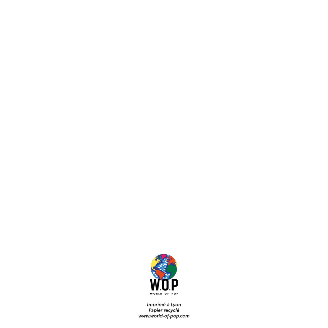 Carte postale Loup - W.O.P World Of Pop