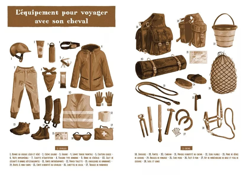 Carnet d'aventure équestre - Fête des mères - Aventura
