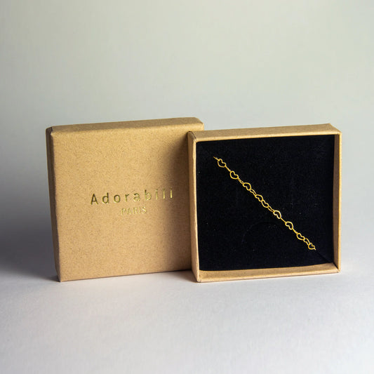 Bracelet Cœurs Enlacés - Adorabili Paris