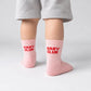 Chaussettes "Baby Club" rose - NBDC