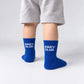 Chaussettes "Baby Club" bleu - NBDC
