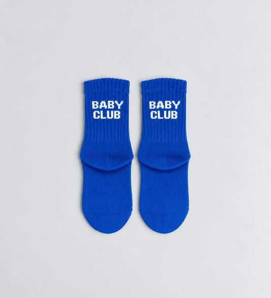 Chaussettes "Baby Club" bleu - NBDC