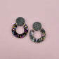 Boucles d'oreilles Georgette Noir - Studio Annette