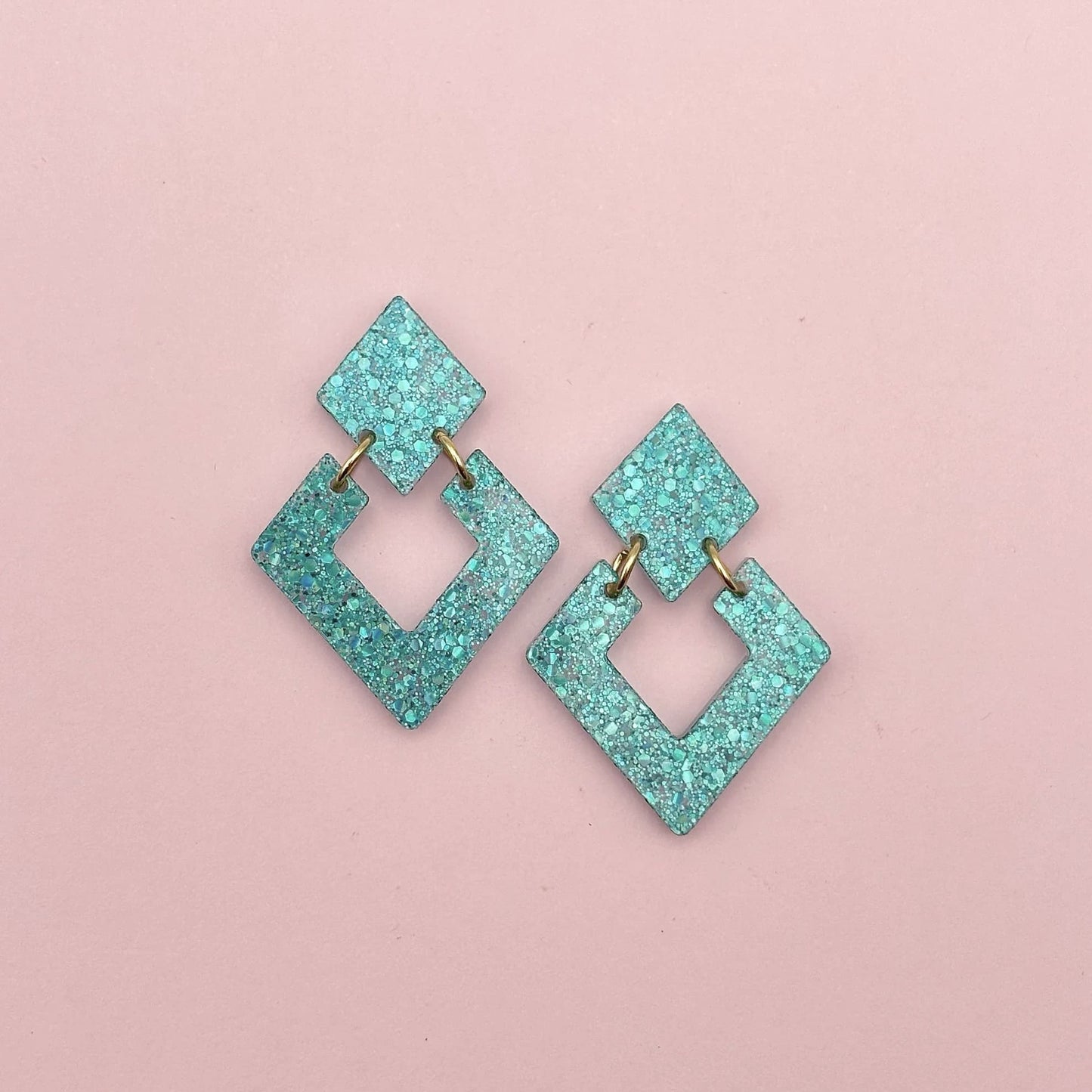 Boucles d'oreilles Mauricette Vert - Studio Annette