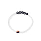 Bracelet blanc Hommes Papa - Nos Petites Babioles