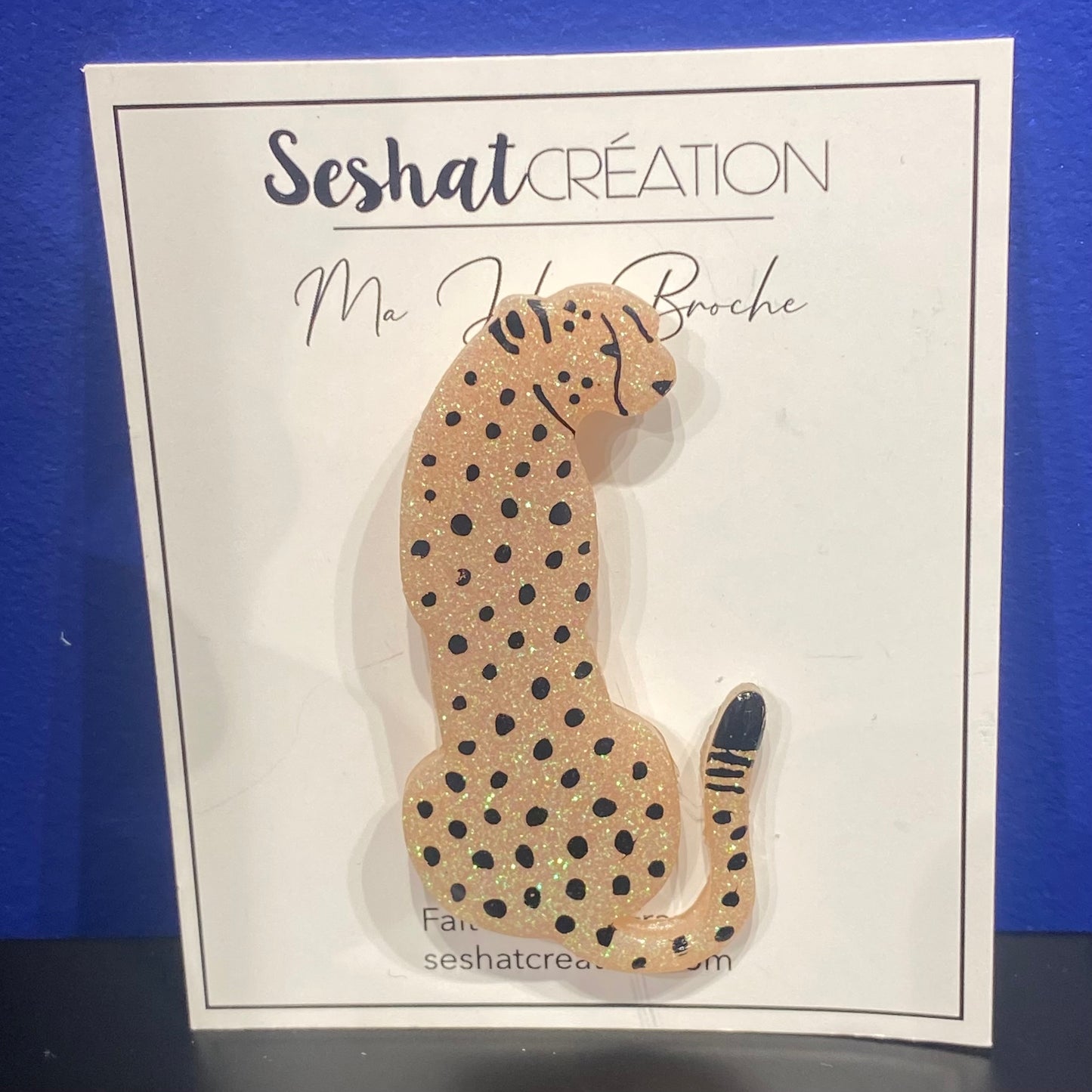 Broche Guépard - Seshat