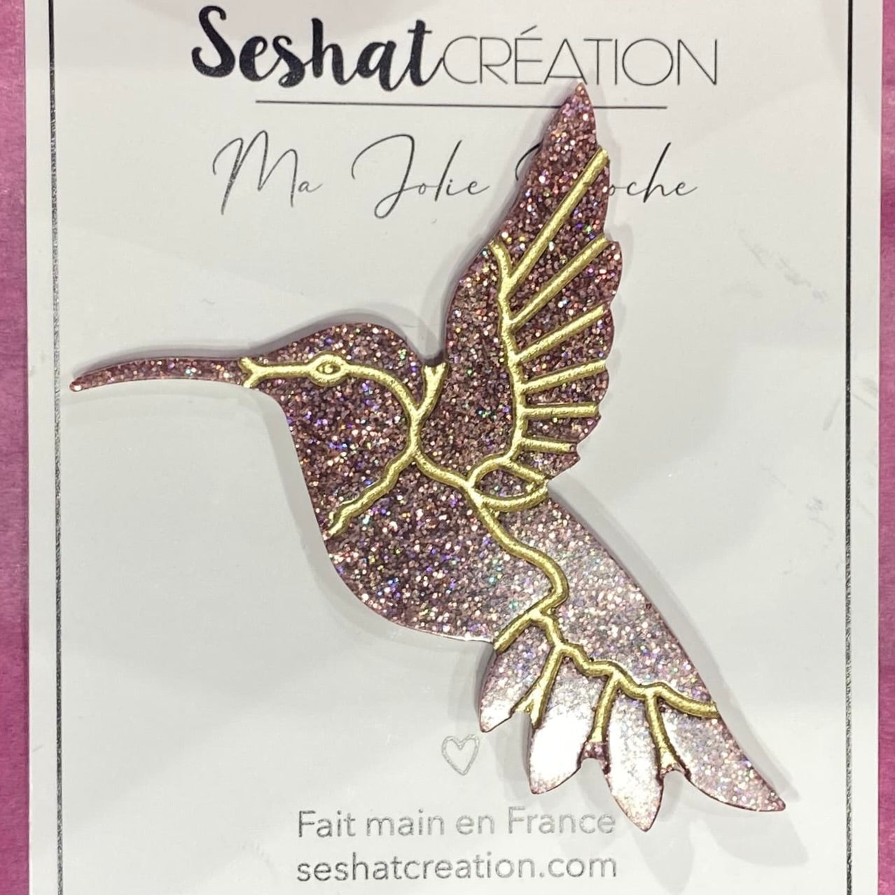 Broches : Colibri - Seshat