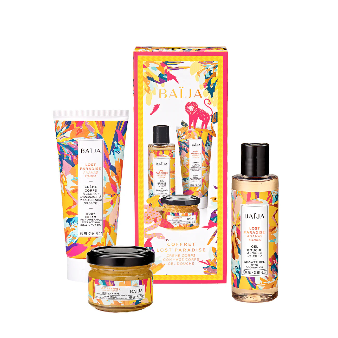 Coffret Soin du corps Lost Paradise - Baïja