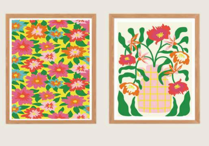 Set peinture Duo d'illustrations - Salut Irène