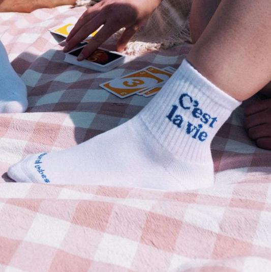 Chaussettes C'est la vie - Natural vibes