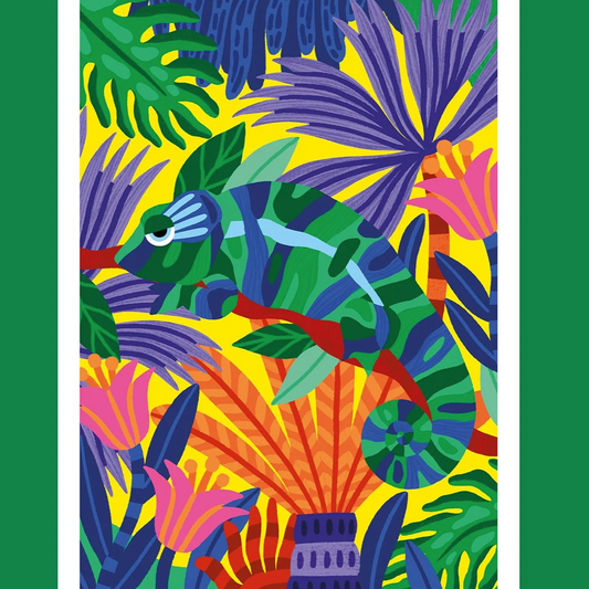 Illustration Caméléon - Piment Martin
