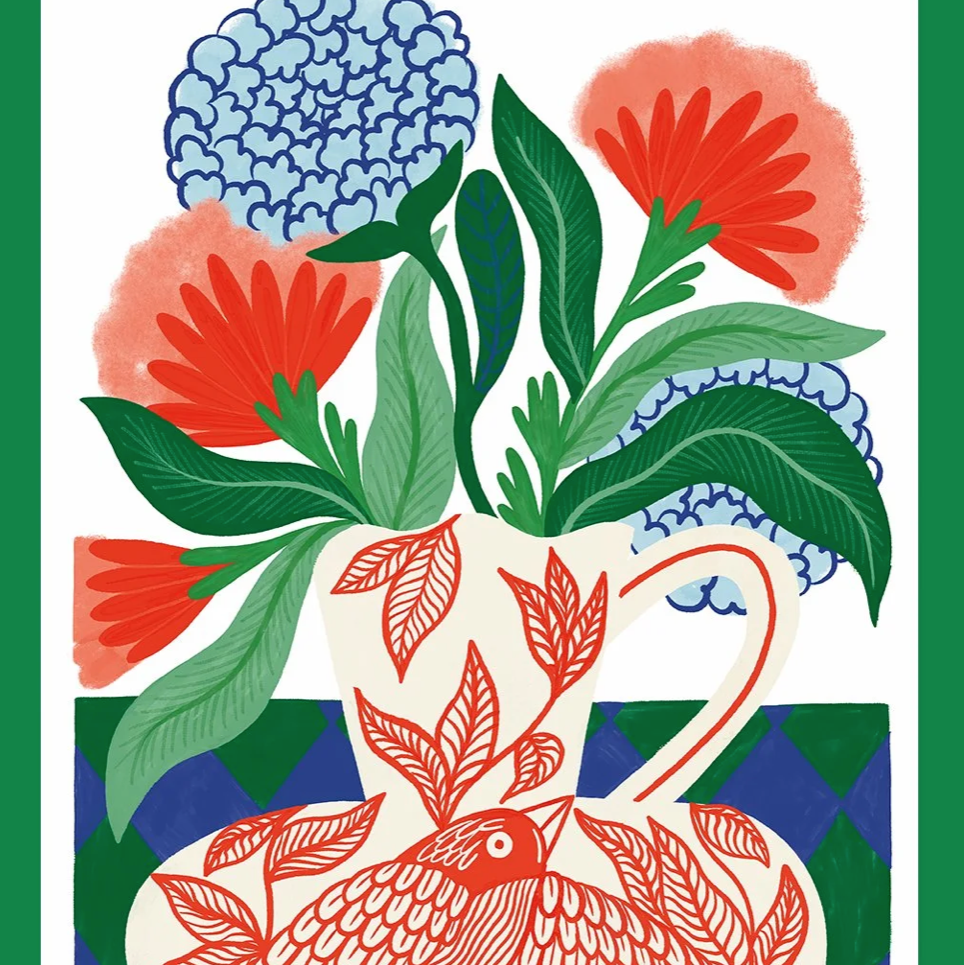 Illustration oiseaux - Piment Martin